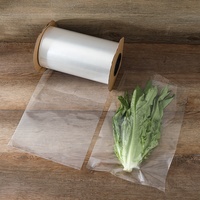 Rouleau de sac poly PE PP LDPE en plastique pré-ouvert pour emballage de machine automatique