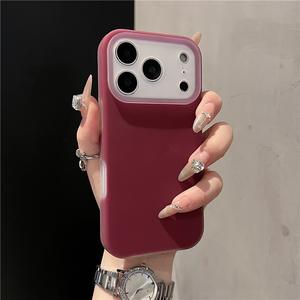 เคสโทรศัพท์ iPhone 17 แบบเจลลี่ ซิลิโคนเหลวแท้ ป้องกันเต็มรูปแบบ สัมผัสนุ่มเหมือนผิว สำหรับ 16 Pro Max และ 15 - Product Image 5