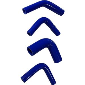 Coude de tuyau en caoutchouc de <span class=keywords><strong>silicone</strong></span> de radiateur de voiture Duhose résistant à la chaleur 3-6 plis polyester renforcé ISO9001 certifié pour une utilisation automobile - Product Image 3