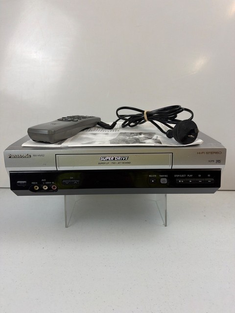 Nv-hv62gl Super Drive Vcr - Tested & Working with Remote and Manual Brand New, Original Product with a One-year Warranty