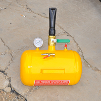 Pistolet de gonflage de pneus haute pression portable avec manomètre pour réparation de pneus de voiture et de camion
