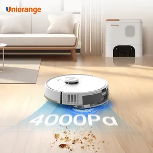 Pet Care Station Wifi Wireless High Suction Power Robot Vacuum Cleaner For Pet Hair Hard Floors Low Carpet