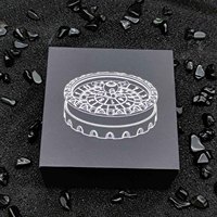 Dés à roulettes polyédriques en métal pour TRPG, cosplay, DND, D20, emballage écologique en boîte cadeau antique avec logo personnalisé