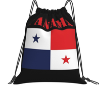 Sac à cordon de haute qualité avec drapeau d'Haïti, sac à dos de sport, sac de voyage de plage, sac de yoga à cordon pour hommes et femmes