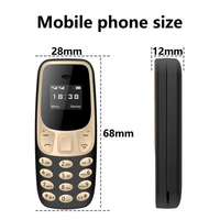 Mini Teléfono Móvil BM10, 2 Tarjetas SIM, Auriculares, Cambiador de Voz, Marcador, Baja Radiación, Grabación de Sonido, Teléfono Celular Pequeño