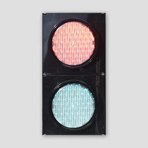 Luz LED <span class=keywords><strong>de</strong></span> Seguridad para Muelle <span class=keywords><strong>de</strong></span> Carga <span class=keywords><strong>de</strong></span> 8 Pulgadas, Luces <span class=keywords><strong>de</strong></span> Tráfico Rojas y Verdes - Product Image 4