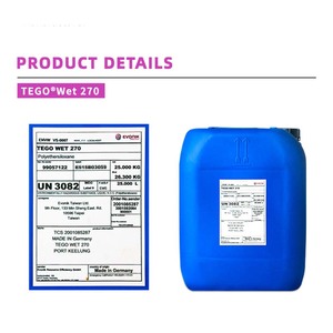 Aditivo TEGO TEGO Wet 270, Agente Humectante de Alta Actividad para Materiales de Recubrimiento, Elimina las Marcas de Agrietamiento y Promueve el Flujo - Product Image 2