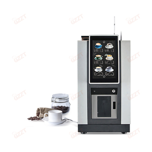 Más de 20 bebidas Espresso <span class=keywords><strong>Cafe</strong></span> <span class=keywords><strong>Creme</strong></span> Americano Cappuccino Latte Mocha Chocolate Leche Auto Máquina Expendedora de café con pago - Product Image 1