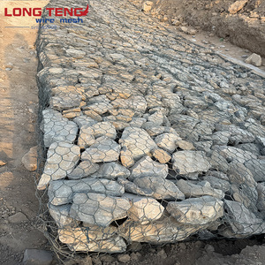 Gabions Twist Soutenement Laced Post Railway Sea Epaisseur 6mm Type Décoration Couverture Artificielle Gabions - Product Image 2