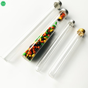 Emballage de gousses de <span class=keywords><strong>vanille</strong></span> 15*180mm 20*180mm 25*200mm <span class=keywords><strong>Tube</strong></span> à <span class=keywords><strong>essai</strong></span> en verre avec bouchon à vis <span class=keywords><strong>pour</strong></span> la vente en gros - Product Image 4