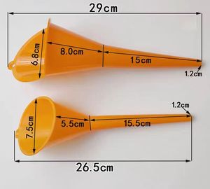 ช่องทางพลาสติกสำหรับเติมน้ำมันรถยนต์และรถจักรยานยนต์น้ำมันเครื่องเบนซินเชื้อเพลิงที่มีหน้าจอกรองกรวยหนา - Product Image 2
