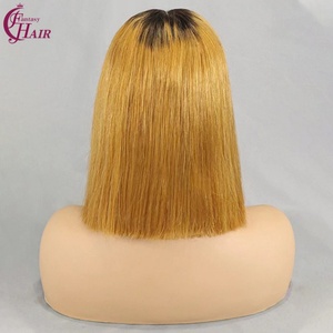 FH Wholesale Raw Vietnamese Hair Bob Lace Front <b>Wig</b> Glueless Full 2x6 Lace Front <b>Wig</b> P1b/30 <b>Cheap</b> Human Hair <b>Wig</b> - Product Image 5