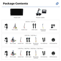 MEKEDE 8+128GB Commande vocale Android 8 cœurs 2.5D IPS DSP 2 Din Autoradio pour Benz Ml Gl W164 ML350 ML500 GL320 X164 ML280 GL350