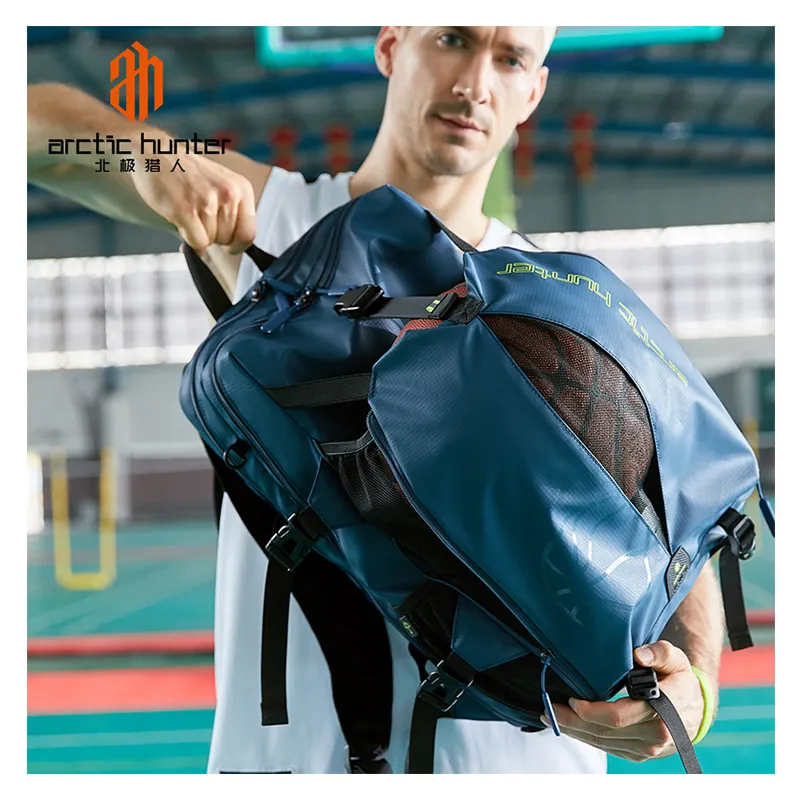 Tas Baseball arctic hunter, tas punggung, tas olahraga, tas bola sepak bola, ransel basket sepak bola luar ruangan untuk pria