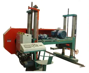 Hot Sale Horizontal square timber multi rip saw machine / multiple use woodworking machines portable band sawmill