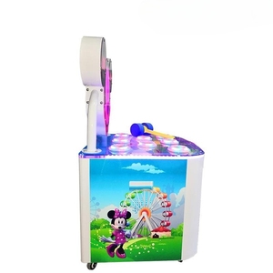 لعبة اليانصيب للأطفال ألعاب الأطفال الرياضية الداخلية تعمل بقطع النقود المعدنية ، مطرقة الضفدع ، آلة ضرب الضفدع ، آلة ضرب الشامة - Product Image 2