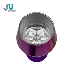 Gobelet à vin portable en acier inoxydable détachable de 400 ml pour pique-nique et voyage, base anti-chute, sans BPA - Product Image 4