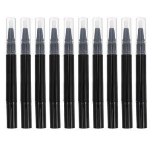 Custom Logo 1.5ml 2ml 3ml 5ml Cuticle Oil <b>Pen</b> Empty Transparent/Black/White/<b>Gold</b>/Silver Screen Printing Cosmetic Nail Care Twist - Product Image 1