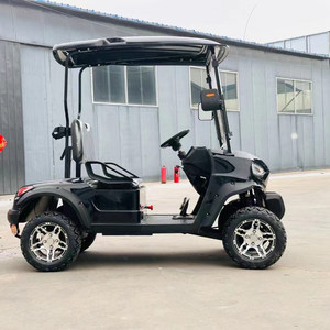 Nuevo Carro de Golf Elevado de 48V con 2 Asientos, Estructura de Acero de Alta Resistencia, 30-50 km/h en Carretera, 70-90 km de Autonomía, 15-20 Grados de Inclinación - Product Image 3