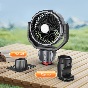 Truck 7 Inches <b>Car</b> Fan Camping Fan with 4000mah Adjustable 4 Wind Speed Suitable for All Vehicle <b>Clip</b> Fan Oscillating Remote Fan - Product Image 6