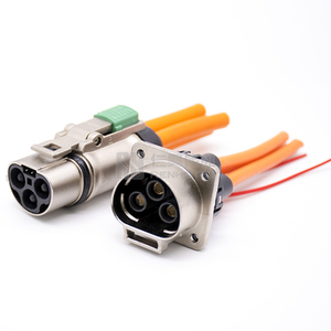 High Voltage <strong>Connector</strong> High Voltage 120a Busbar Lug <strong>Connector</strong> <strong>2</strong> Pin Waterproof Ev Plug <strong>Connector</strong>