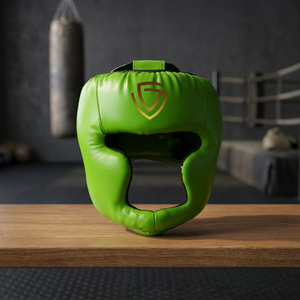 Customizable High Quality Breathable <b>Synthetic</b> <b>Leather</b> Boxing Headgear Custom Design Custom Logo Color OEM Protective Gear - Product Image 2