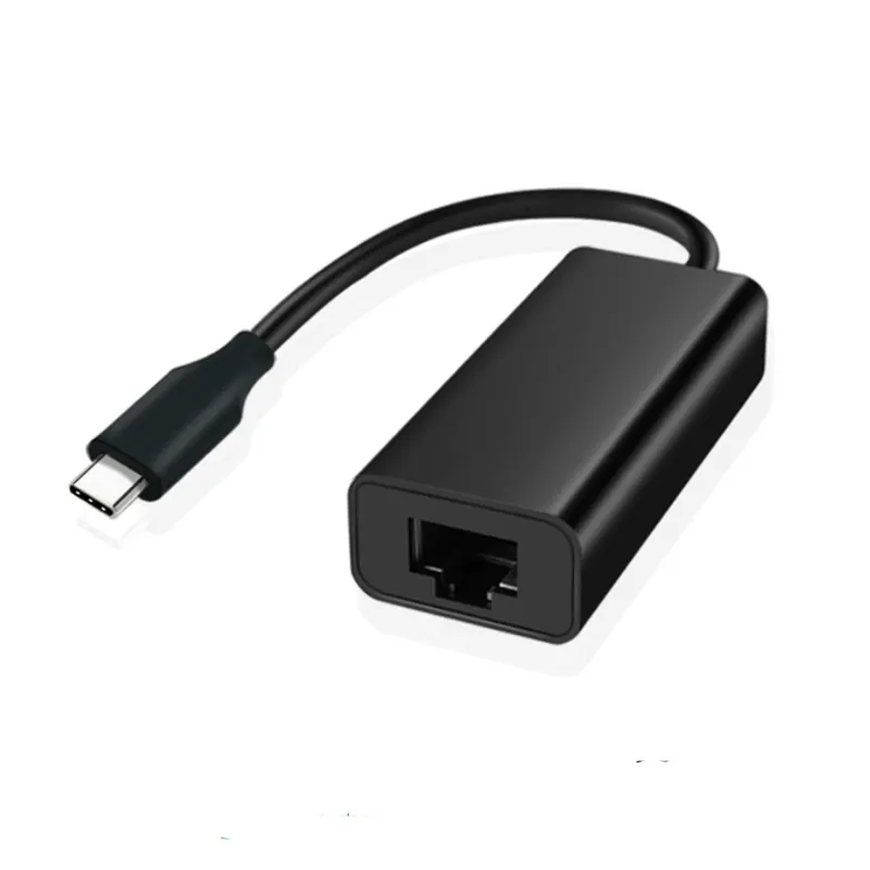 Adaptador usbc para ethernet USB 3.1/31 c tipi Ethernet 10/100 m RJ45 ağ LAN kartı