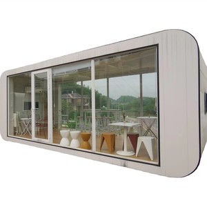 Casa prefabbricata arredata/capsula per ufficio capsula spaziale/contenitore per case modulari mobili - Product Image 3