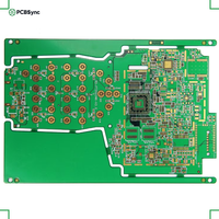 Diviseur de puissance Wilkinson personnalisé Rogers RT/duroid 5880 haute fréquence PCB 14L Or dur 3-6GHz Dk=2.20 2.0mm