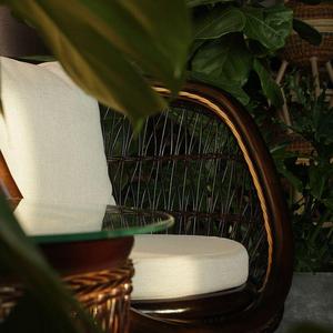 Ensemble de canapé en osier moderne nordique haut de gamme <span class=keywords><strong>chaise</strong></span> d'extérieur meubles de <span class=keywords><strong>salon</strong></span> de patio en rotin naturel <span class=keywords><strong>Table</strong></span> basse ronde chaises de balcon - Product Image 6