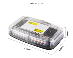 COB nổ Flash 24Led Xe Xe tải xây dựng cứu hộ xe nổ đèn flash - Product Image 4