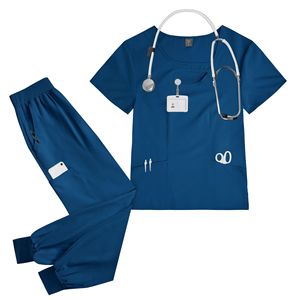 Conjuntos <span class=keywords><strong>de</strong></span> Uniformes Quirúrgicos Blancos para <span class=keywords><strong>Mujer</strong></span>, ODM, para Lavado a Mano, Cuidado Dental, Enfermeras, Doctores, Uso <span class=keywords><strong>en</strong></span> Quirófano, Aislamiento, Belleza - Product Image 1