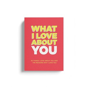 Quaderno A5 'WHAT I LOVE ABOUT YOU' per Famiglie, Diario per Condividere la Vita, Regalo per la Festa della Mamma, Regalo Promozionale - Product Image 1
