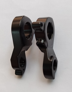 Support de dérailleur arrière en alliage d'aluminium pour vélo, axe traversant 12x142mm 148mm, crochet de dérailleur VTT usiné CNC, noir - Product Image 4