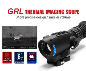 GRL325 <b>Thermal</b> Monocular Scope 384X288 50Hz 25mm Lens NETD 25mK Hunting <b>Thermal</b> <b>Vision</b> Scope with Video Recording WiFi PIP - Product Image 2