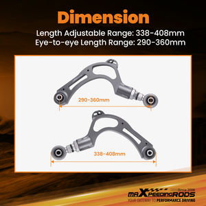Maxpeedingrods ชุดควบคุมแคมเบอร์แบบปรับได้2ชุด +/-3การปรับการรับประกัน2ปีสำหรับ <span class=keywords><strong>Type</strong></span>-<span class=keywords><strong>R</strong></span> 2017 + - Product Image 5