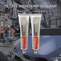 Kit de Résine UV de Luxe Triple Adhérence TB1215 – Mastic Liquide, Résistant aux Huiles et aux Hautes Températures, Gris, pour Joints et Adhésif de Bride