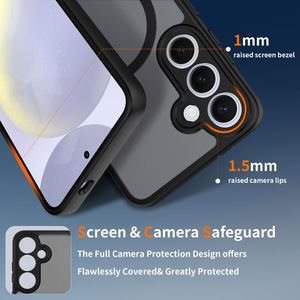 เคสโทรศัพท์มือถือ <span class=keywords><strong>Samsung</strong></span> S24 Plus ป้องกันเลนส์ กันกระแทก โปร่งแสง แม่เหล็ก สำหรับ <span class=keywords><strong>Samsung</strong></span> S25 S26 - Product Image 3