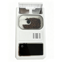 Machine à expresso entièrement automatique du grain à la tasse, panneau de commande tactile, cafetière tout-en-un à une touche, moulin intégré, acier inoxydable