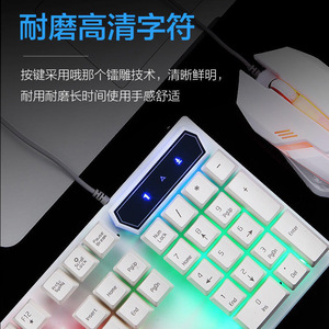Found Dream Mechanical Keyboard <b>Mouse</b> Combo 104 Keys RGB Backlit Wired With Multimedia Keys - Product Image 3