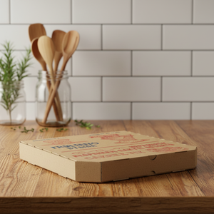 Boîte à <span class=keywords><strong>pizza</strong></span> personnalisée Kraft 9 pouces 12 pouces 13 pouces 14 pouces - Product Image 3