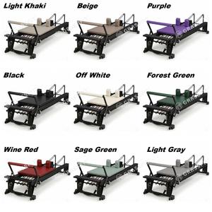 <span class=keywords><strong>Machine</strong></span> de Pilates Reformer avec tour demi-trapèze, équipement de studio commercial, en alliage d'aluminium, couleur personnalisée professionnelle - Product Image 4