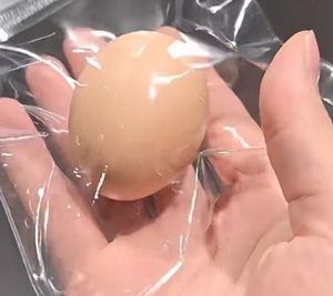 2024 neue Neuheit Spielzeug OEM matschig lebensechte Ei Spielzeug tpr Einweg echte Eierschalen Stress abbau zappeln sensorische Spielzeuge für Kinder - Product Image 6