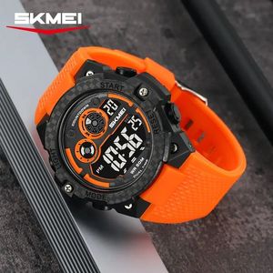 นาฬิกา SKMEI รุ่น 2337 ระบบ 12/24 ชั่วโมง นาฬิกาจับเวลา กันน้ำ สำหรับผู้ชาย พร้อมไฟส่องหลัง จอแสดงผล LED ดิจิตอล นาฬิกาปลุก นาฬิกาข้อมือ - Product Image 5