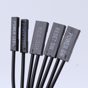 สายต่อขยายสวิตช์เมนบอร์ดขนาด 20 30 50 100 ซม. สำหรับไฟ LED/PLED/Reset <span class=keywords><strong>SW</strong></span>/<span class=keywords><strong>Power</strong></span> <span class=keywords><strong>SW</strong></span> - Product Image 6