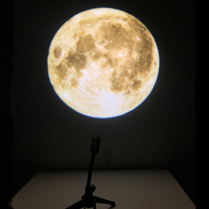 Creative Moon Earth Projector Lamp Projection Girl Bedroom Table Lamp Atmosphere Photo Photography <strong>Background</strong> Decor - Product Image 1