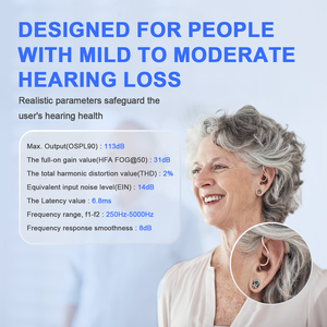<span class=keywords><strong>Amplificateur</strong></span> <span class=keywords><strong>auditif</strong></span> portable rechargeable JINGHAO D260 Cic Bte, <span class=keywords><strong>amplificateur</strong></span> de voix et de son, aide auditive de poche <span class=keywords><strong>pour</strong></span> <span class=keywords><strong>malentendants</strong></span> - Product Image 4