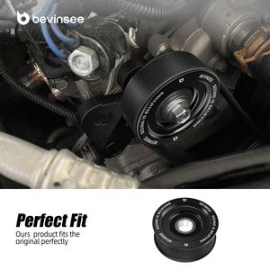 Bevinsee LS1 LS2 LS6 LSX Billet alluminio 6 costole scanalatura cinghia tenditore puleggia per Chevrolet <span class=keywords><strong>Corvette</strong></span> 1997-2004 enigina - Product Image 2