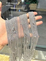 Chaîne à billes en or massif 18 carats sur mesure, coupe diamant, 1,6/1,9 mm, AU750, collier et bracelet pour femme, vente en gros de bijoux fins
