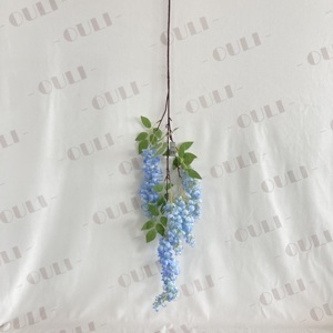 LO-773 Guirnalda de Flores Artificiales de Wisteria, Realistas, Hechas a Mano, con Tacto Natural, para Decoración de Bodas y Hogar, Venta al Por Mayor de Fábrica - Product Image 2